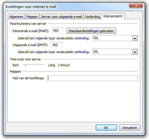 Medewerker Factuur vermogen E-mails versturen via de smtp van Gmail