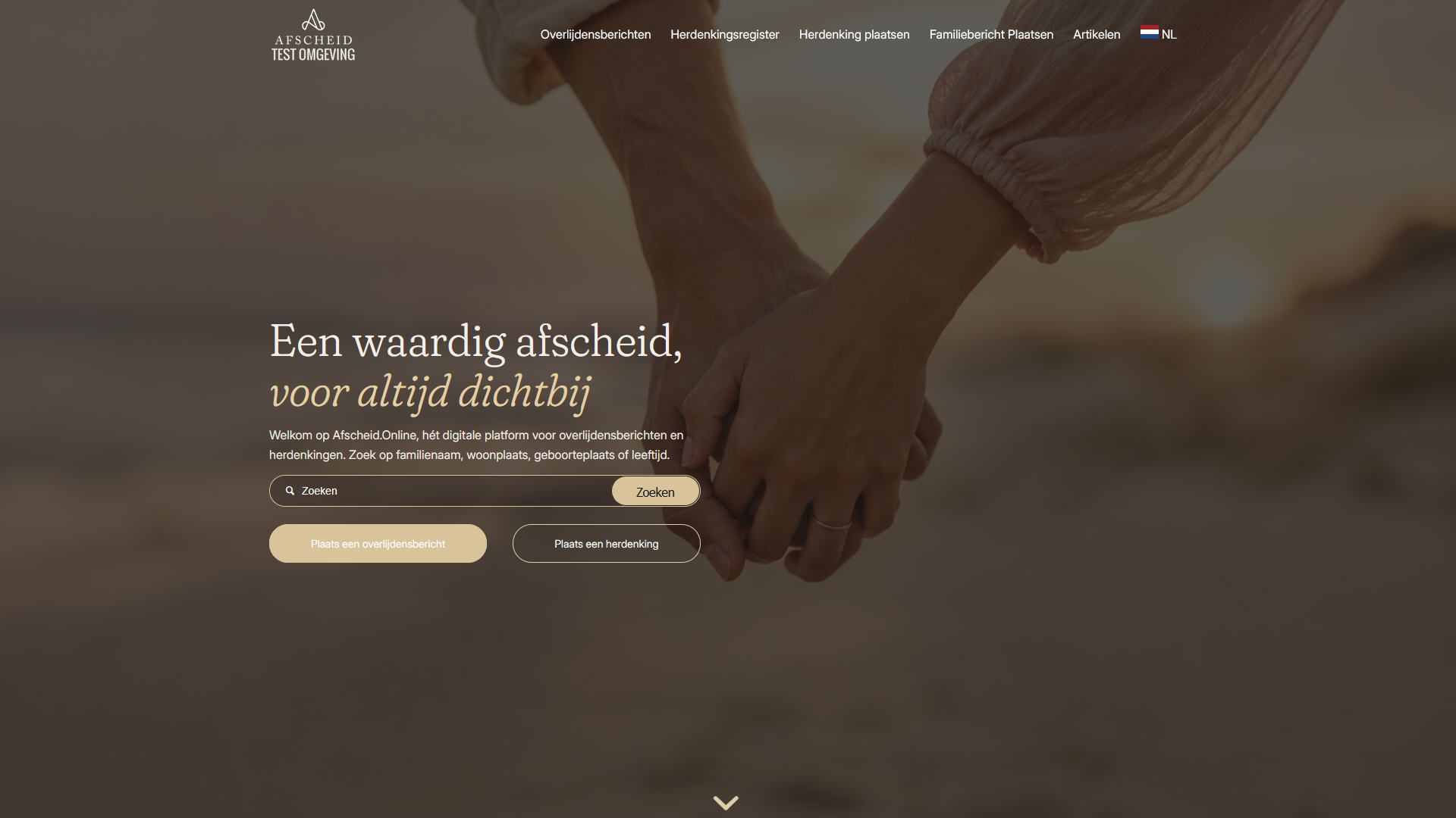 Website afscheid.online
