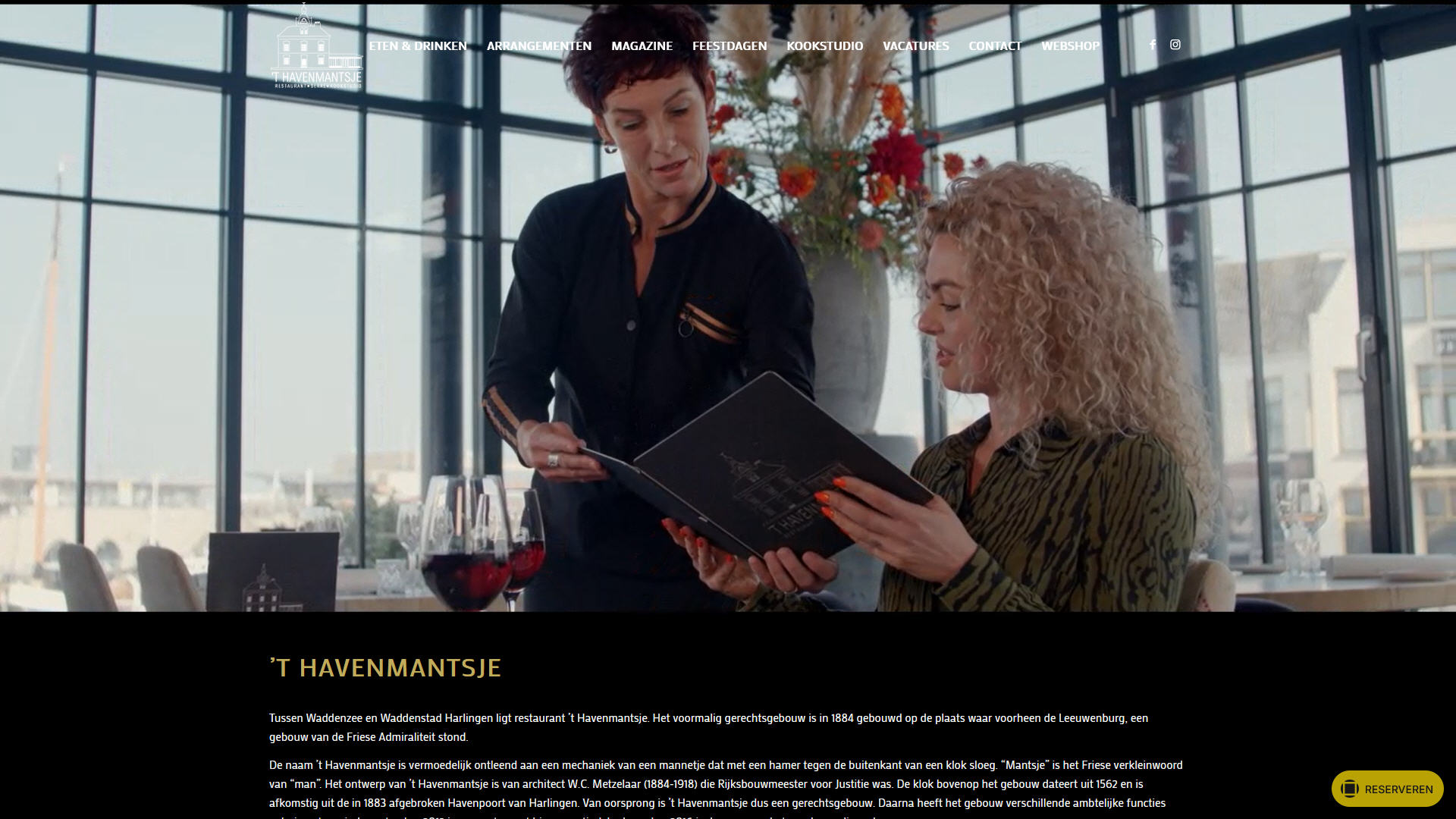 Website havenmantsje.nl